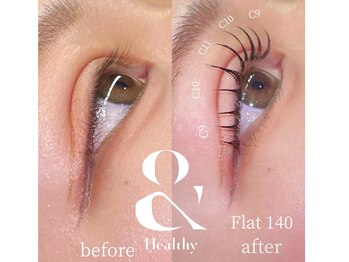 リディーブ 恵比寿(Ridive)/&healthy×フラットラッシュ140