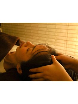 ヘッドスパで癒されたい