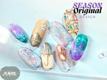 ピーボックス(P BOX)/SEASON ORIGINAL 梅雨ネイル