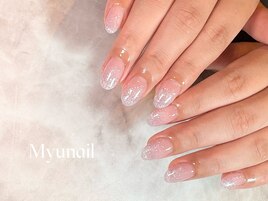 ラメネイル／上品ネイル