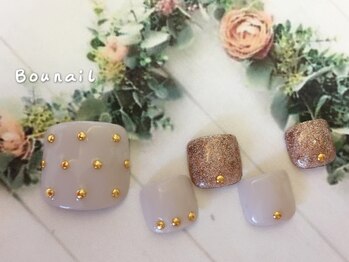 ネイルアンドアイラッシュ ボネール 銀座店(lash Bounail)/エレ フット 9980円