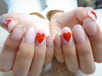 アミュリー ネイル アトリエ(Amury nail atelier)/ハート バレンタイン 大人