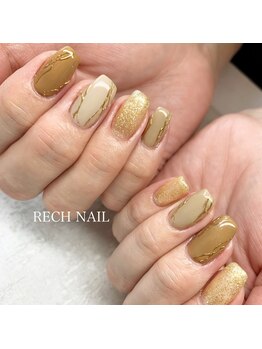 レッシュネイル サロンアンドスクール(RECH NAIL salon&school)/mirror &nbsp;design＊