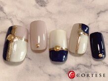 ネイルサロン コルテーゼ 四条烏丸店(CORTESE)/ブロック　マシンオフ無し