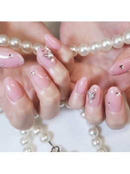 ベルネイル(Belle Nail)/大人可愛いオフィスネイル