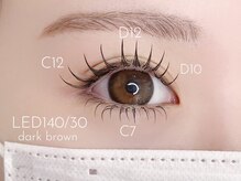 ランピーバイルーム(Lumpy by .room.)/design color flat lash