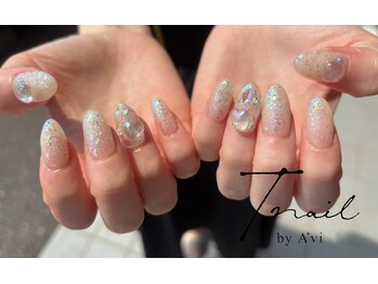 ティーネイル/オーロラネイル