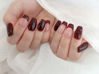 サロン ド リリー(salon de Lily)/《パラジェル》ボルドーネイル