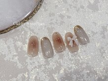 シエル バイ アンテリジャン(Ciel By Antellijan)/ちゅるんベージュチークネイル