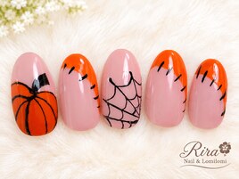 ハロウィンネイル