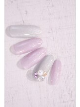 ラルネイル 大宮(Lull. nail)/＊マグネット＊Ｖカット＊