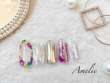 アメリ(Amelie)/フラワー/春夏/ミラー