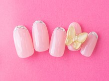 ムムネイル(Mum nail)/蝶々☆バタフライネイルストーン