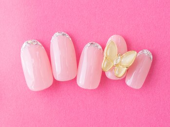 ムムネイル(Mum nail)/蝶々☆バタフライネイルストーン