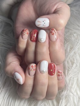 インプレス 鶴見店(Impress)/卯年ネイル