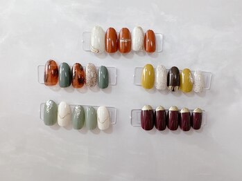 エリマネイル(Elima nail)/秋冬サンプル！！