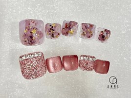 foot art design7月☆パラジェル