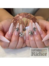 エスフィーネイルサロン リシェル(Esfy nailsalon Richer)/乳白グラデーション