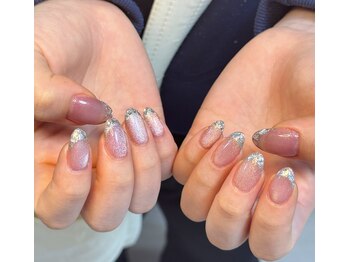 ヨーリ(YooLi)/ガラスフレンチネイル