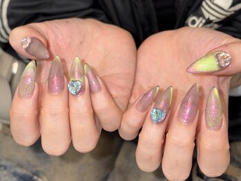 ネイルビー(Nail Be)の写真/長さ出し韓国ネイルし放題150分☆フィルインでモチ◎本場発の韓国ネイルを指先いっぱいに楽しみたい方へ♪