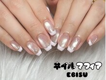 ネイルマフィア 恵比寿(NAIL MAFIA)/マグネット/フレンチ/春ネイル