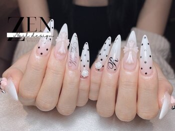 ゼン ネイル デザイン 池袋(ZEN NAIL DESIGN)/題長さだしやり放題×つけ放