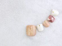 マニネイル 高の原店(mani nail)/フットアート♪