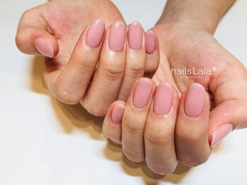 ネイルズ ララ(nails Lala)/シンプルワンカラーネイル