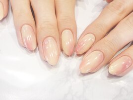桃ネイル