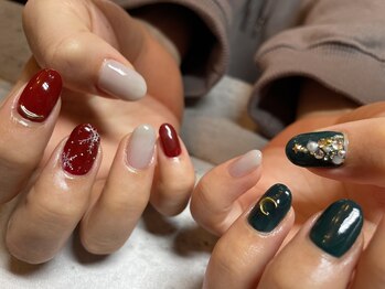 チュチュ(tutu)/クリスマスネイル