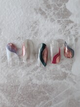 ミテソロ(mi tesoro)/2024年9月定額ネイル 7700