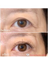 ビビデバビデ 月島店(Vivide Vavide)/【マツエク】130本フラット