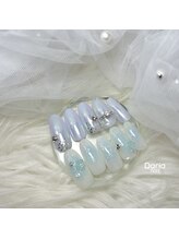 ダリア(Daria)/夏色ワンホンネイル