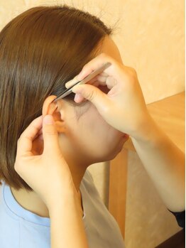 美サロンミユ(美salon miu)の写真/本気で引き締めたい方に！今話題の耳つぼ＋プロによるアドバイスで無理のないダイエットをサポート♪