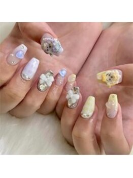 プリュム(Plume)/3D/推しネイル/キャラクター