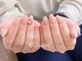 ワンカラー＋4本デザイン