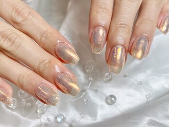 ジョアアンジェ 福島店(joieange)/ミラーネイル