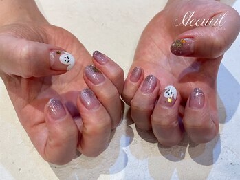 アクイユ 銀座店(ACCUEIL)/トレンド☆ハロウィンネイル