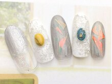 ネイルサロン ティディ(TIDY)/スモーキーネイル