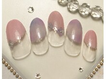 ネイルサロン リベルテ(Nailsalon LIBERTE)/あじさいネイル￥12900