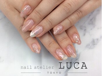 ネイルアトリエルカ(nail atelier LUCA)/I-27 うるうる氷ネイル