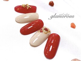《パラジェル》冬のボルドーnail