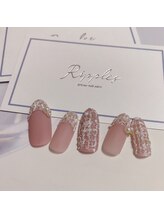 リップルズ(Ripples)/もこもこツイードネイル