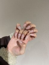 ビーカラフル 渋谷店(Becolorful)/ハートキルティングネイル