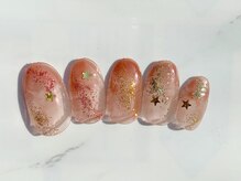 ネイルサロン フローリア(nail salon Florir)/キラキラニュアンスネイル