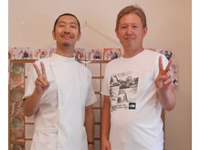 かしわぎ整体院/お客様とツーショット