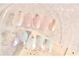 インク オーロラ ネイル