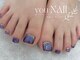 ユーネイル 南浦和店(you NAIL)の写真/足先もぬかりない可愛さ◆家事やお仕事でハンドネイルが出来ない方もたのしめるフットネイル◎フットケア♪
