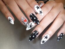 シェル トウキョウ(SHELL TOKYO)/ドット 星 海外系ネイル