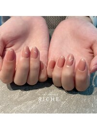 馴染みパールピンクワンカラー